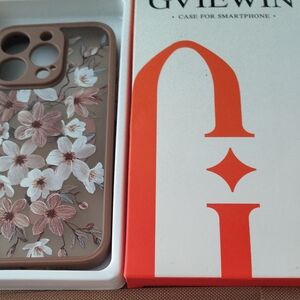 iPhone 15 Pro Floral Phone CaseDogwood/Brown